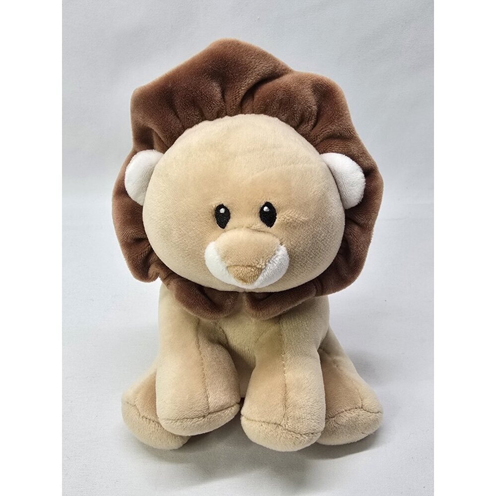 TY Baby BOUNCER Lion 7" Plush Stuffed Animal Soft Touch Brown Tan Lovey